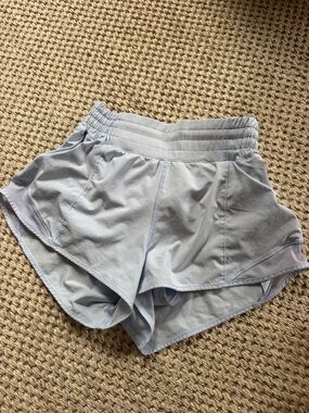 lululemon athletica Light Blue Women's Athletic Shorts